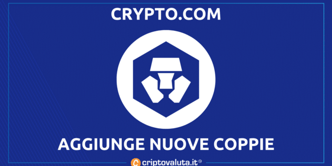 CRYPTOCOM NUOVE COPPIE