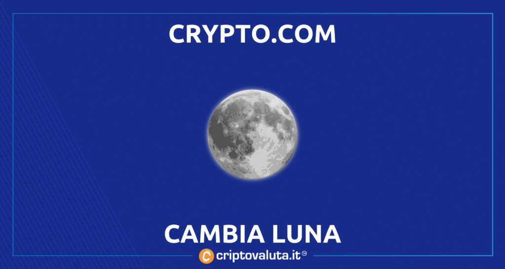 Terra Luna - marcia indietro di Crypto.com