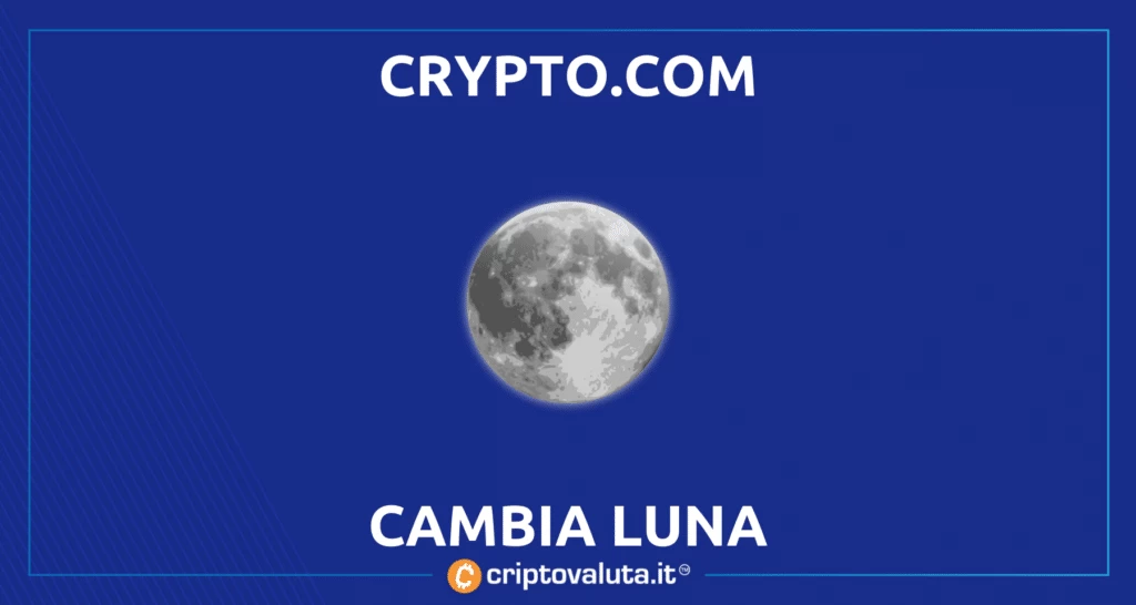 Terra Luna - marcia indietro di Crypto.com