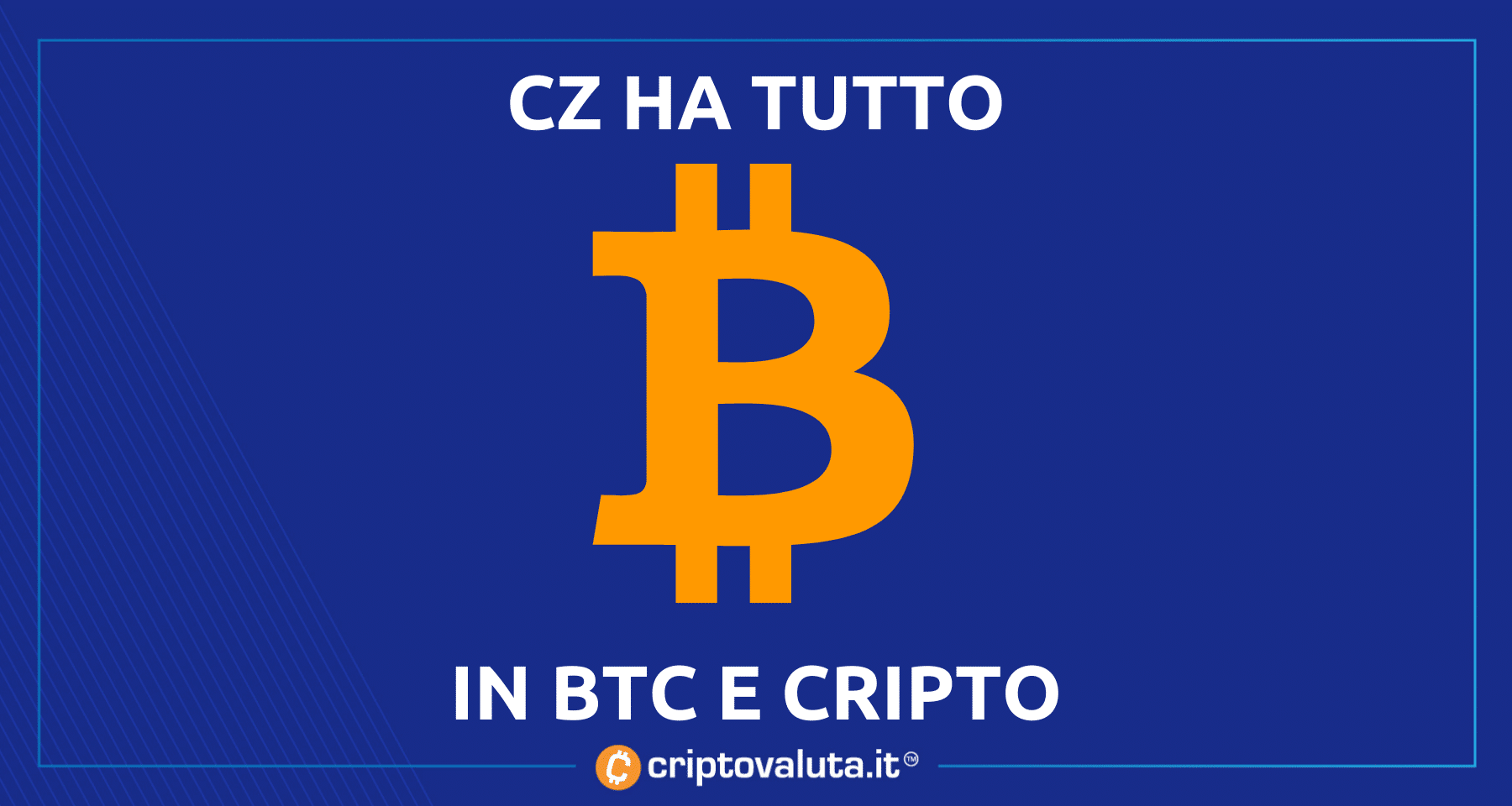 CZ di Binance investe tutto in Bitcoin e cripto | E su Terra Luna...