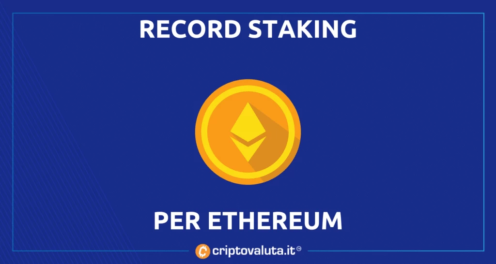 Ethereum staking - ecco cosa succede