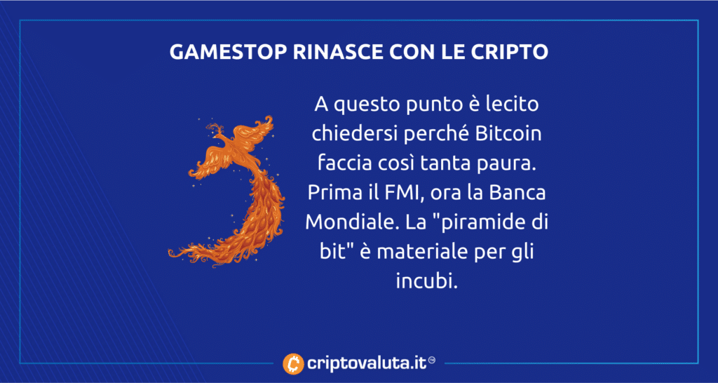 GME vola con cripto e wallet