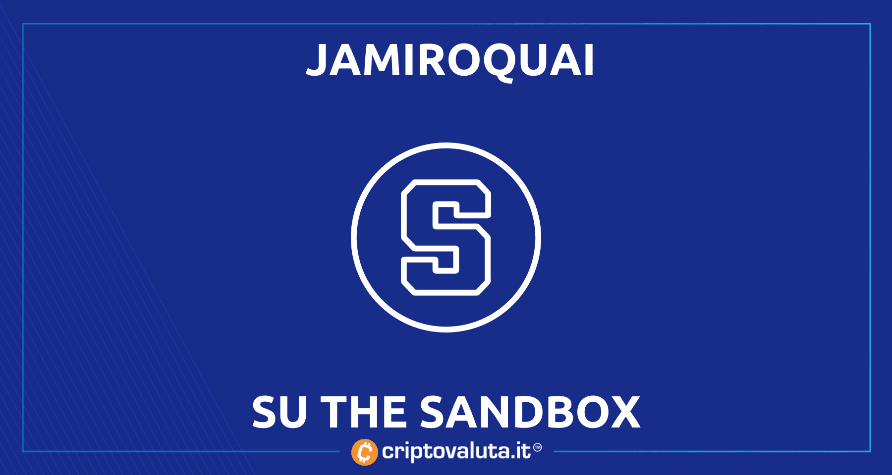 Jamiroquai su The Sandbox! | È boom per la musica nel mondo crypto