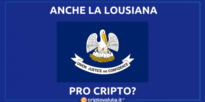 Louisiana punta cripto
