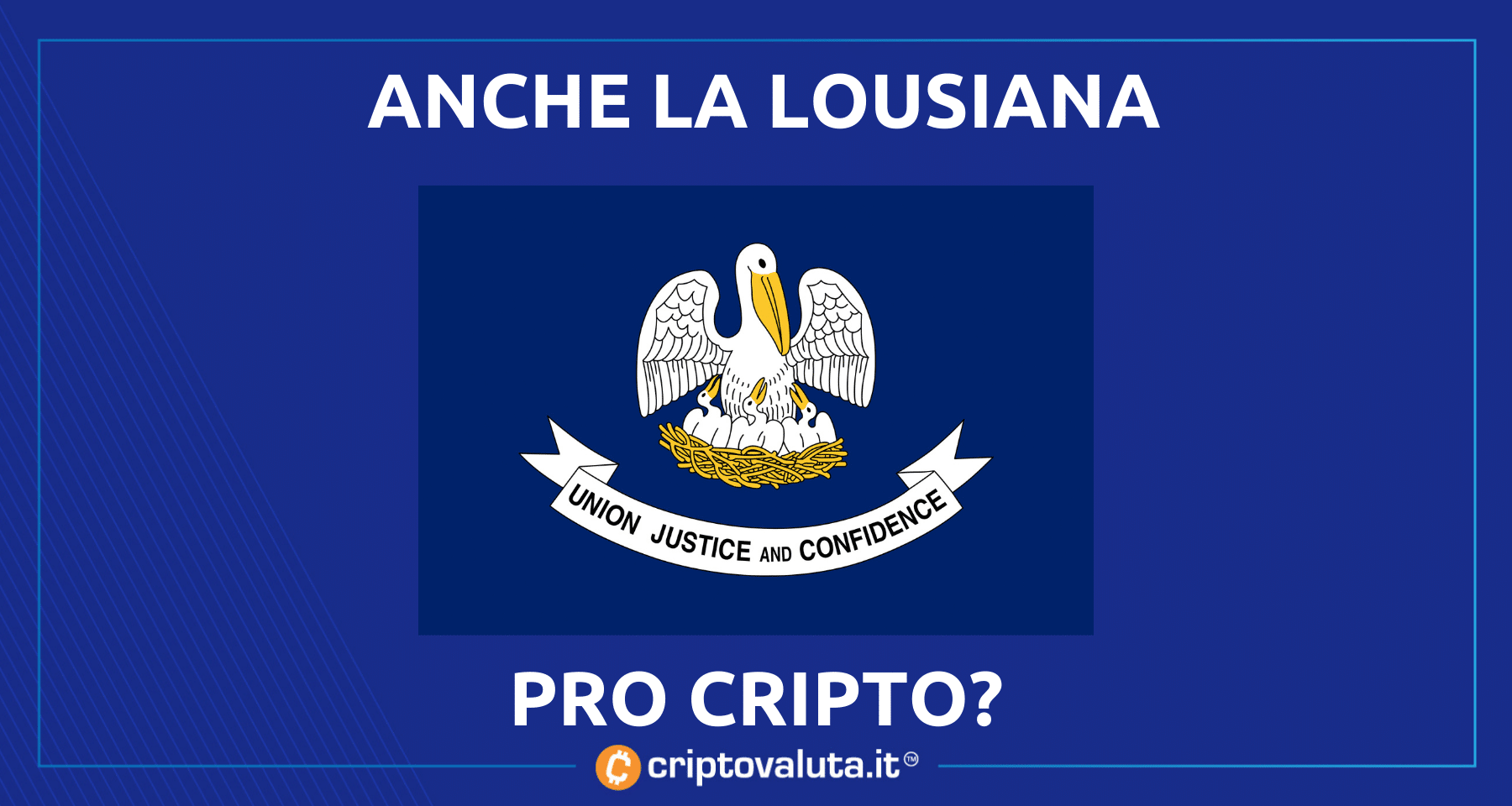 Lousiana PRO Bitcoin e cripto | Al via la commissione per decidere