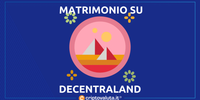Decentraland matrimonio