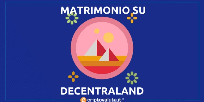 Decentraland matrimonio