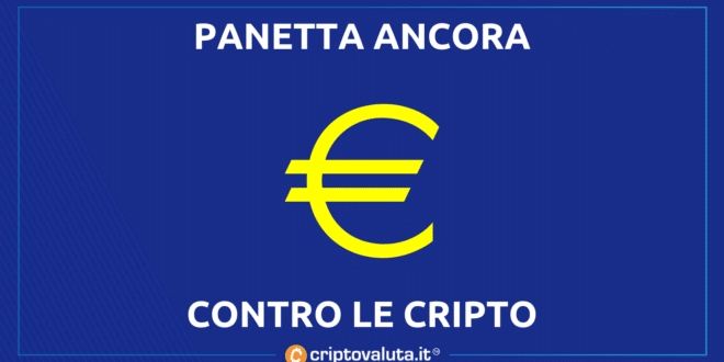 Panetta BCE cripto
