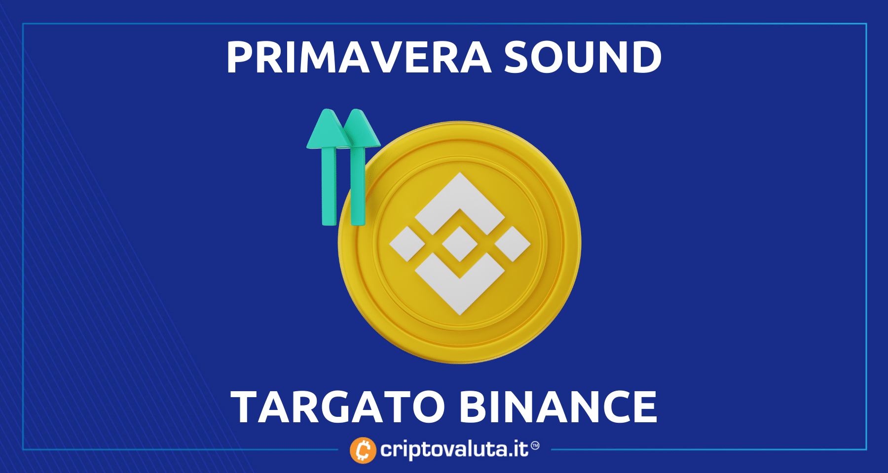 Binance sponsor ufficiale del Primavera Sound | NFT e pagamenti in crypto