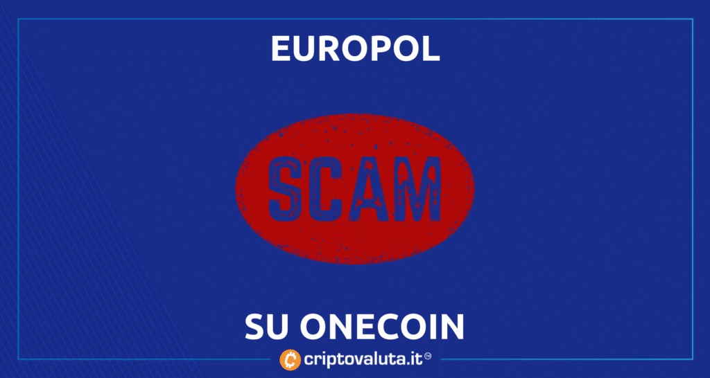 OneCoin: europol fissa una taglia