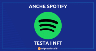Spotify testa NFT