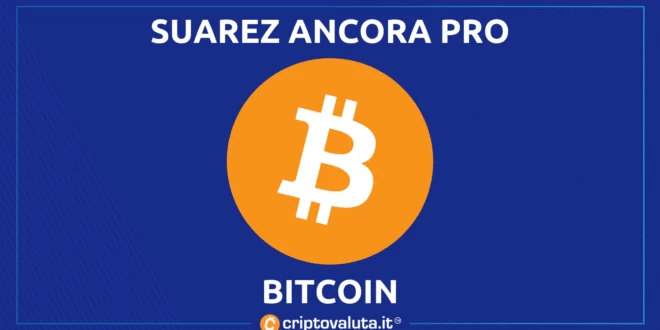 Suarez difende Bitcoin