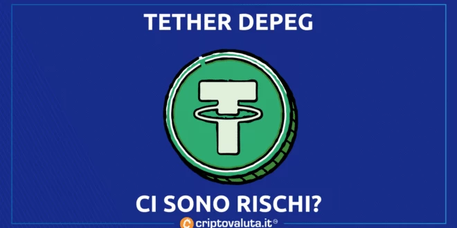 Tether depeg analisi