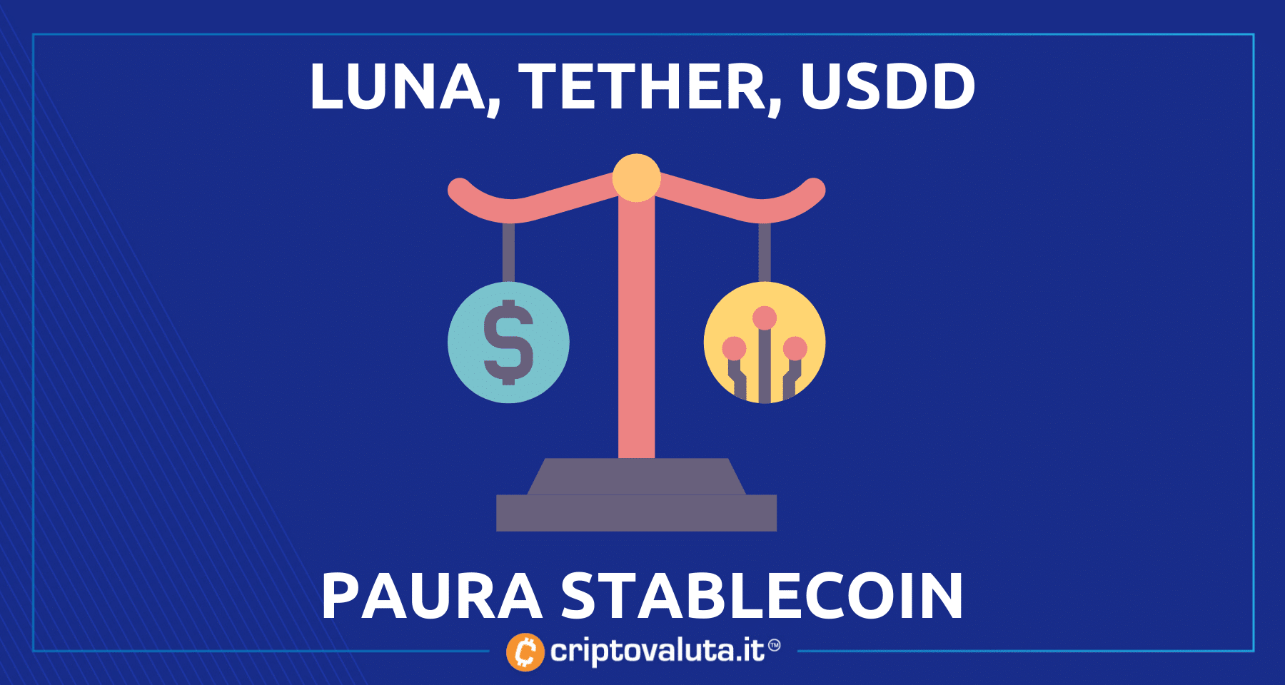 Terra Luna, USDD, Tether e rischi stablecoin | Occhio (NON a Bitcoin)