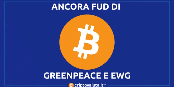 Bitcoin attacco Greenpeace