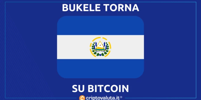 Bukele Bitcoin cosa