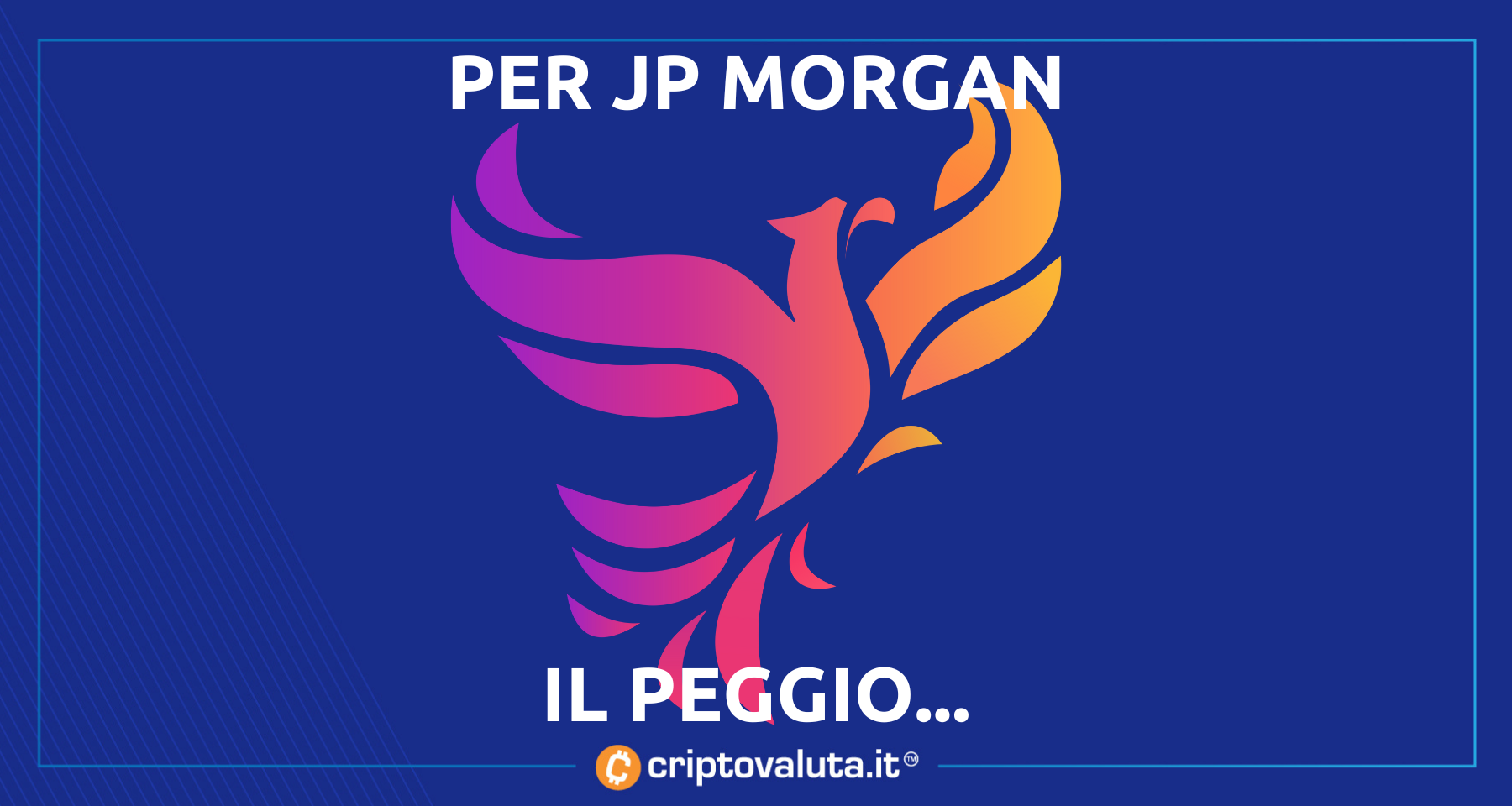 Per JP Morgan Bitcoin vicino al bottom | Ecco cosa pensa la banca...