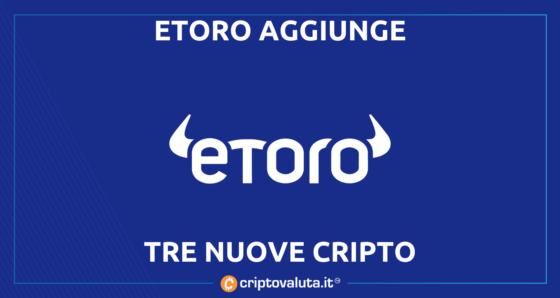 eToro aggiunge 3 nuove cripto | A listino Serum, Alice e Amp