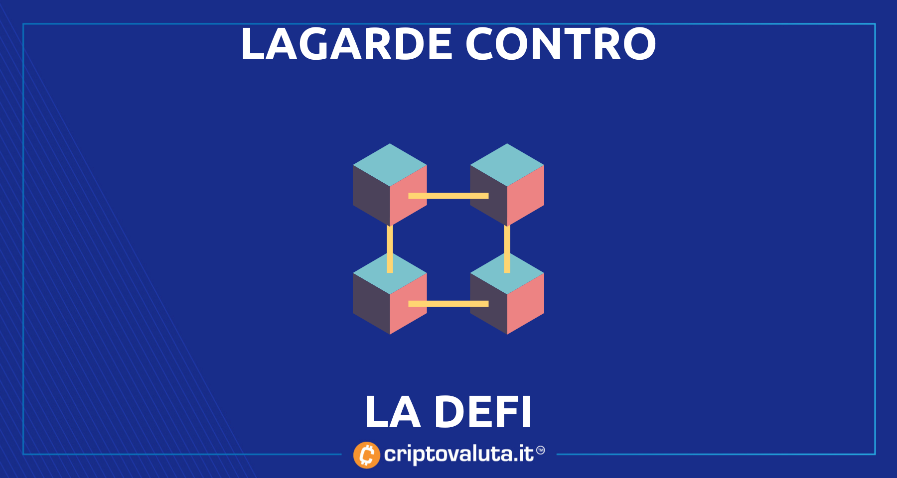 Lagarde contro le crypto! | La nuova minaccia non è Bitcoin, ma la DeFi
