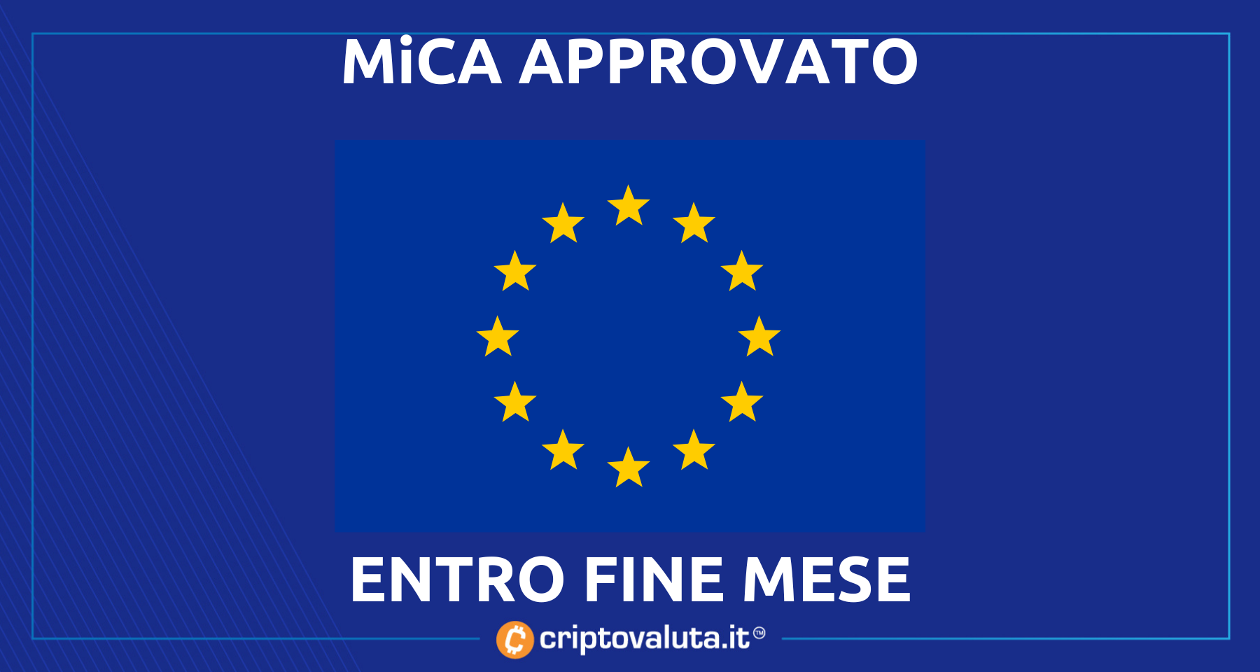 Bitcoin e cripto in Europa | Regole pronte entro fine mese