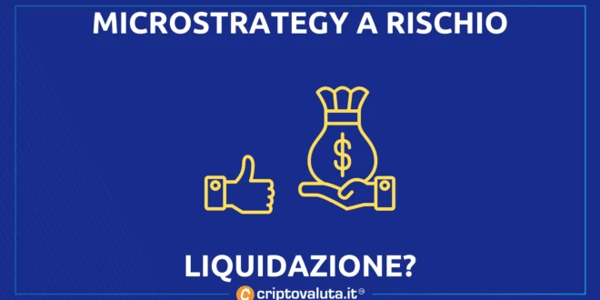 bitcoin microstrategy liquidazione