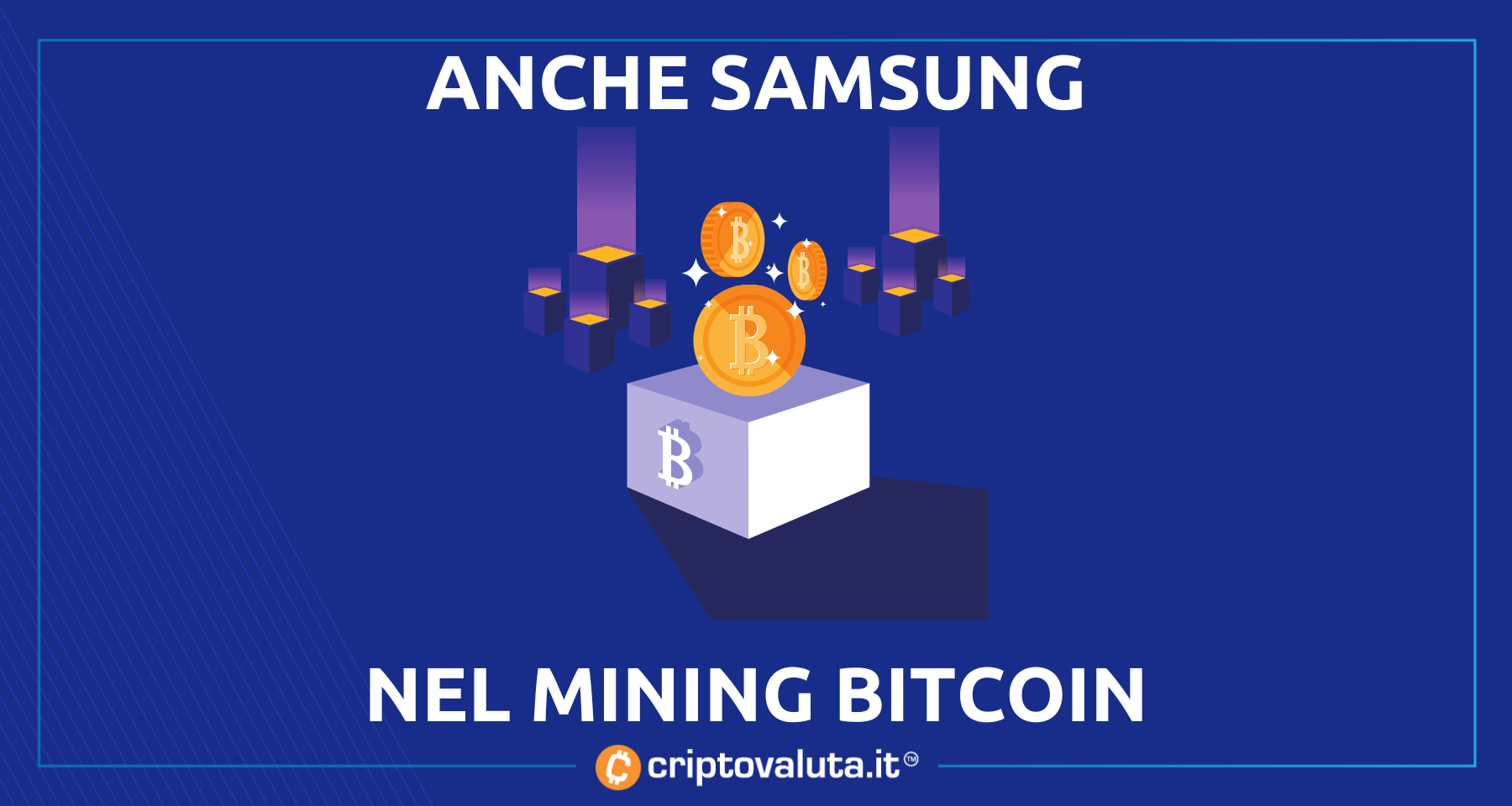 Samsung nel mining Bitcoin? | Parte la produzione di chip a 3nm