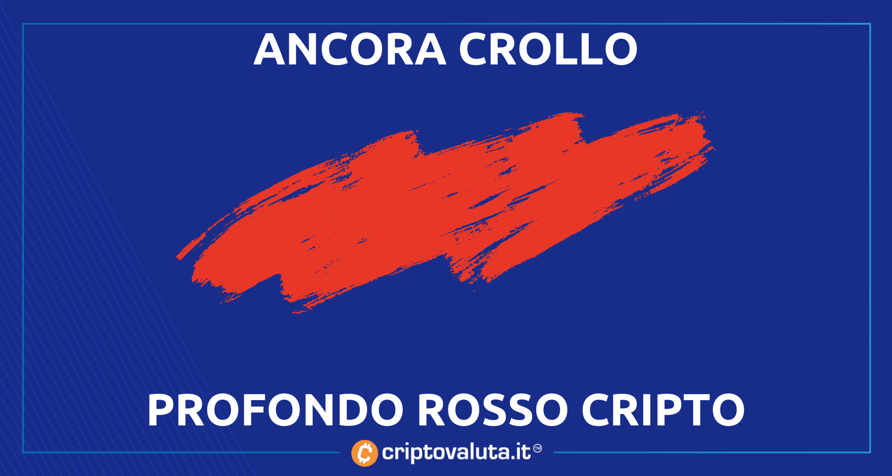 Ancora CROLLO per Bitcoin e cripto | Siamo alla capitolazione? Analisi