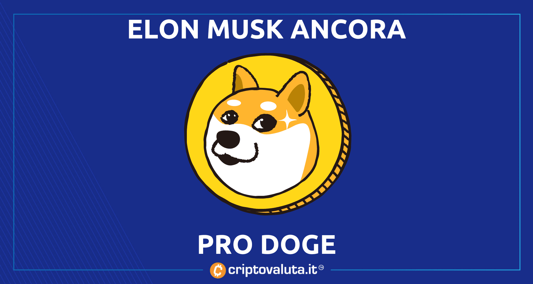 Dogecoin: messaggio shock di Elon Musk! | Il prezzo di DOGE vola