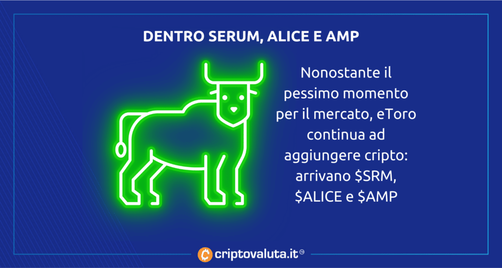 Inside Serum, Alice, amplificador en eToro