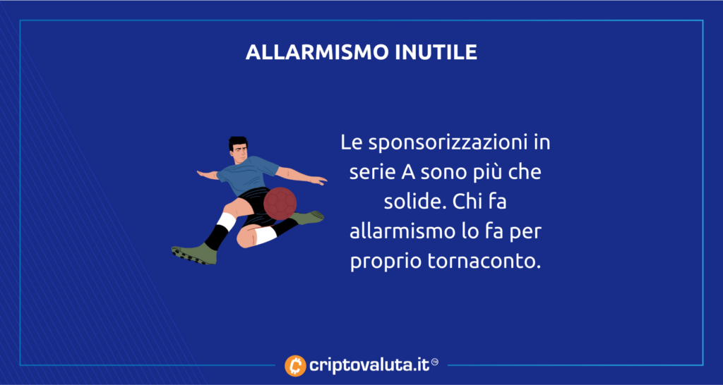 Solidità cripto sponsor serie a