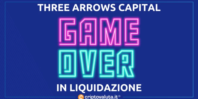 THREE ARROWS GAME OVER