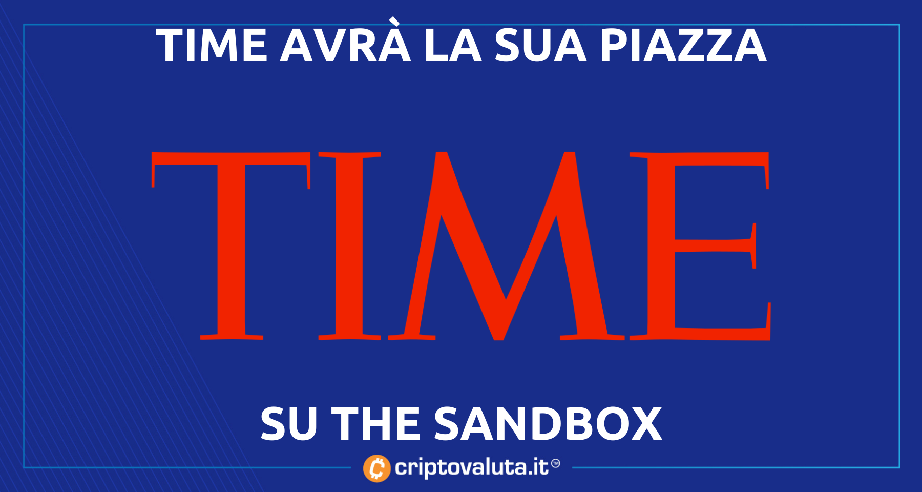 TIME Square su The Sandbox | Il metaverse nel mondo reale (e viceversa)