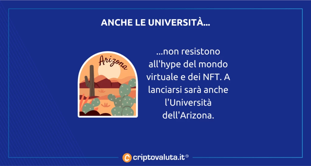 University of arizona scelte metaverse