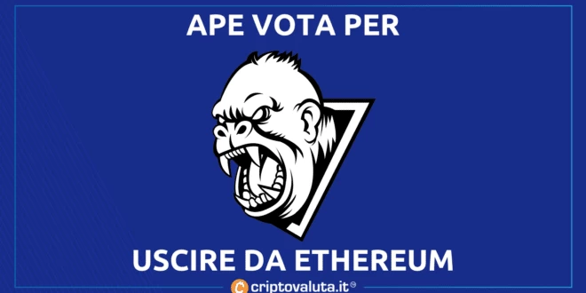 ape vuole uscire