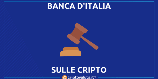 cripto banca italia