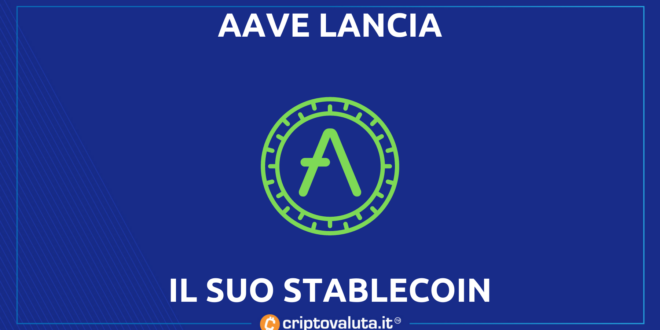 AAVE LANCIA IL SUO STABLECOIN