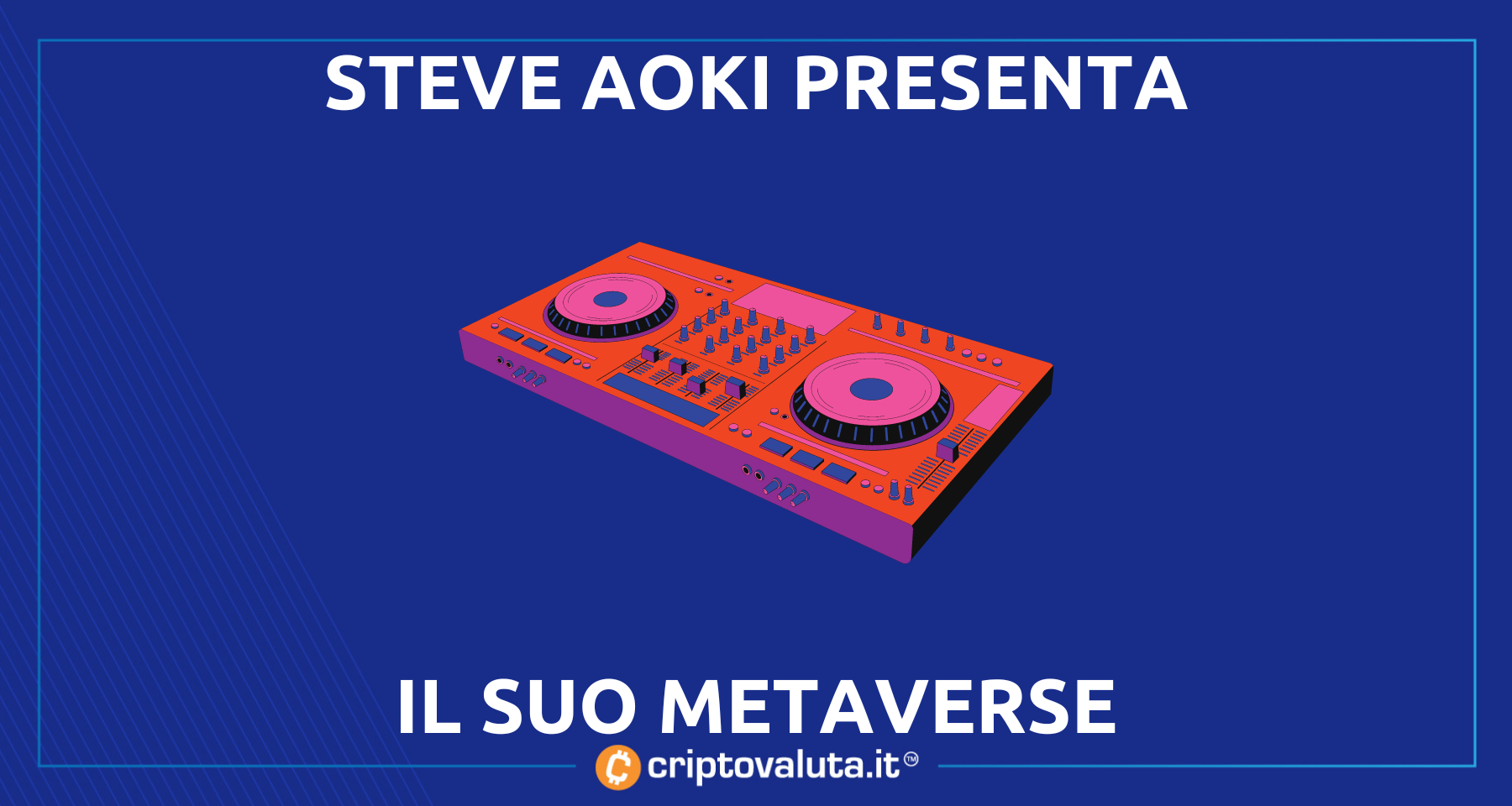 Steve Aoki prepara il suo metaverse | Musica su chain e NFT
