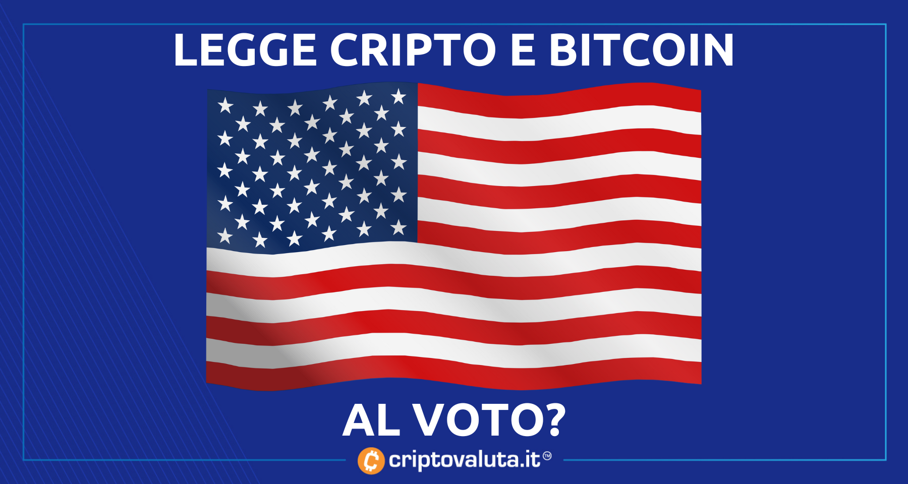 Legge su Bitcoin e cripto | Si vota negli USA entro fine anno? [BULLISH]