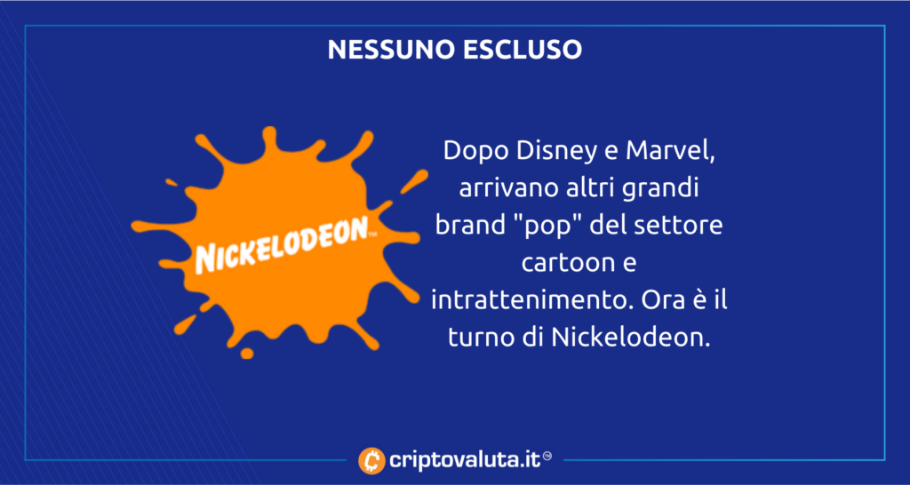 NFT para Nickelodeon: así es como