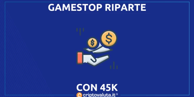 GAMESTOP RIPARTE