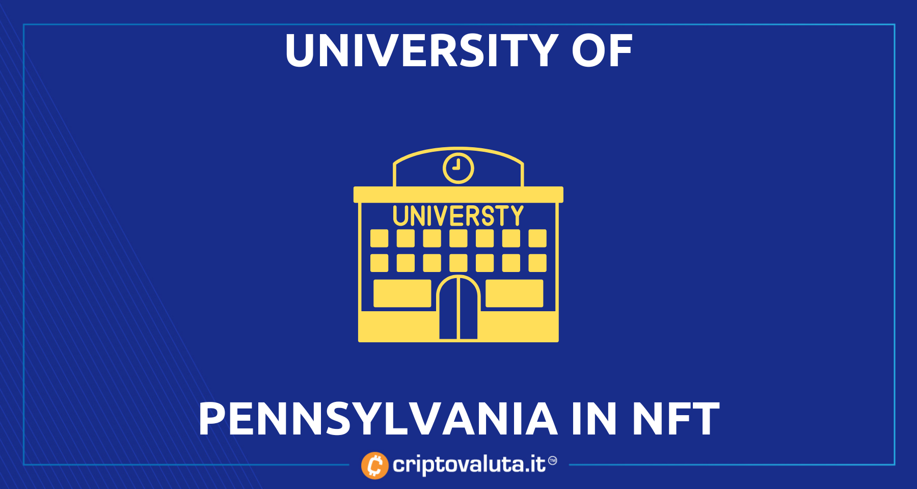Università della Pennsylvania in NFT | Si celebra la scienza contro il COVID