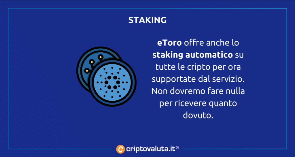 Staking automatico eToro - analisi