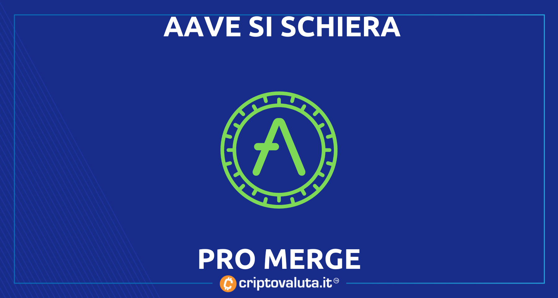 AAVE a favore del merge di Ethereum | Nessun supporto per eventuali fork