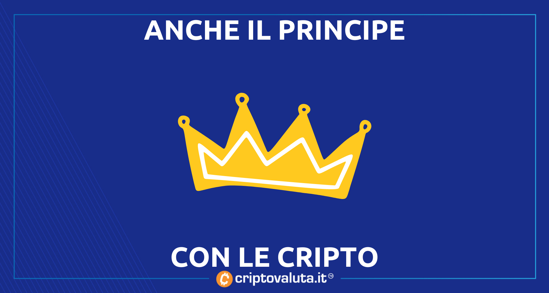Il principe Alberto di Monaco è nel mondo crypto! | Lo accompagna DigitalBits…