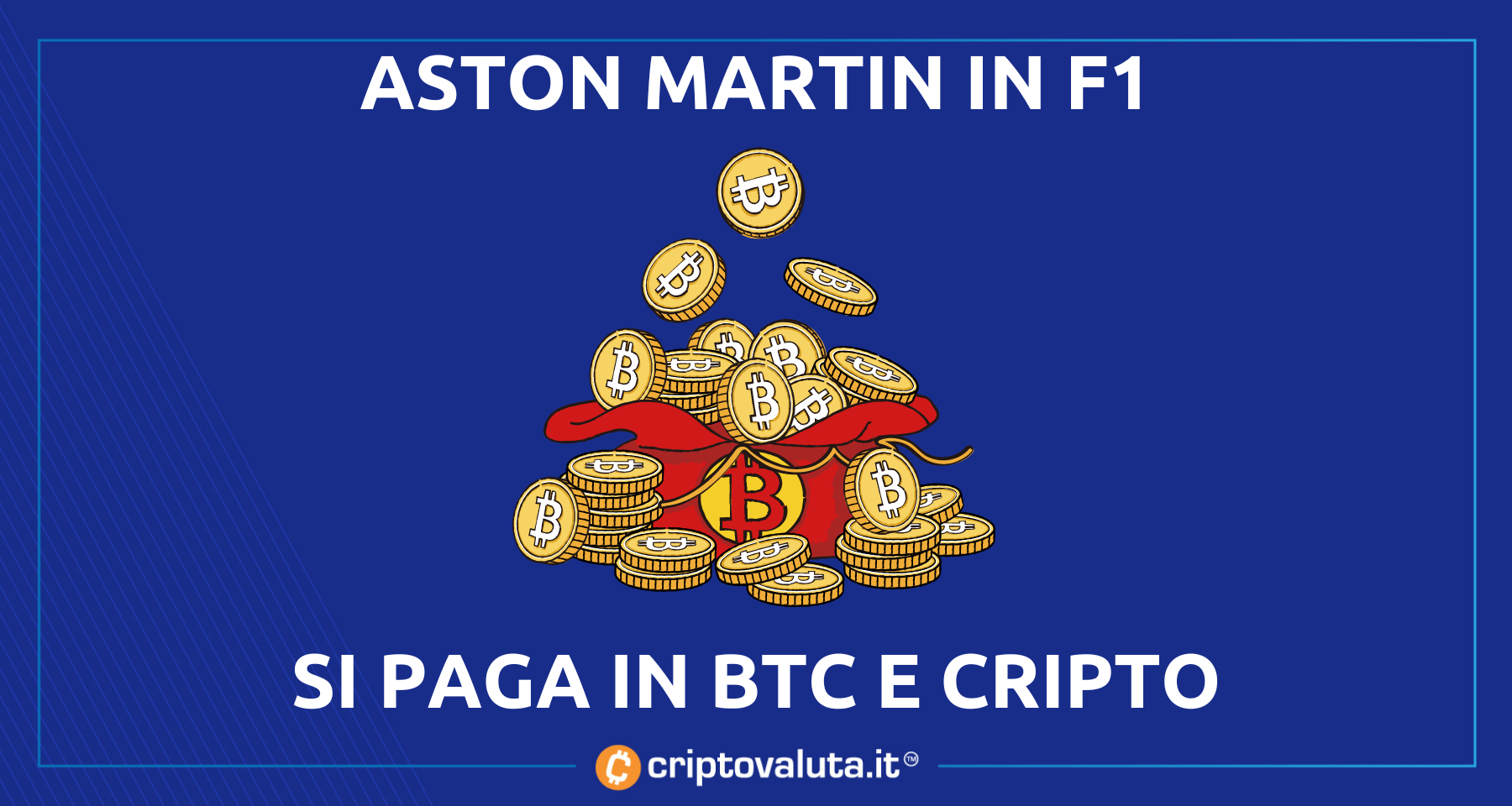 Bitcoin e crypto corrono su Aston Martin! | Merito di Crypto.com…