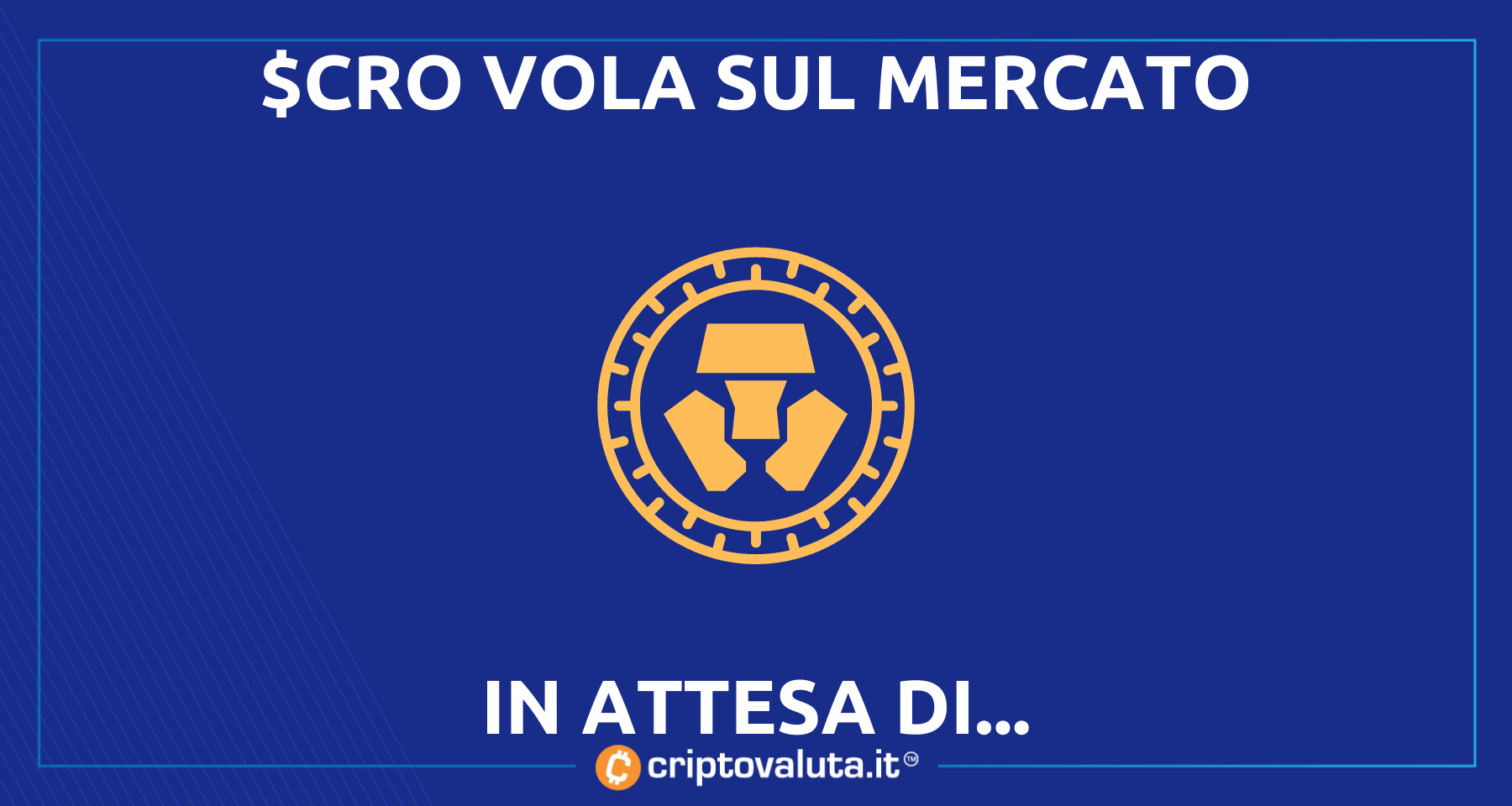CRO: il prezzo cresce! Perchè? | Grande attesa per upgrade Cronos Chain