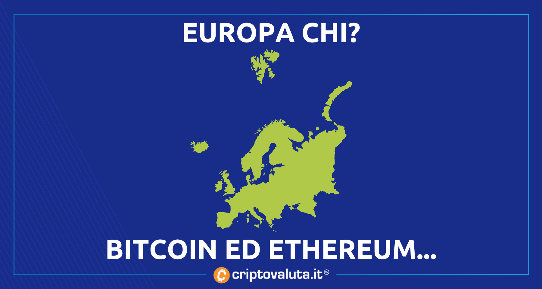 Bitcoin e Ethereum: l’inflazione europea non gli interessa! | Dati ancora oltre