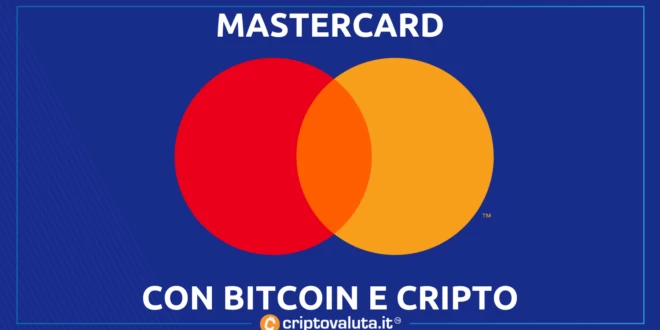 Mastercard con le cripto