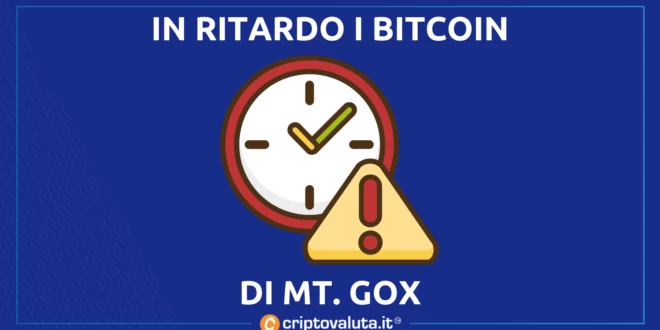 MT GOX RITARDO