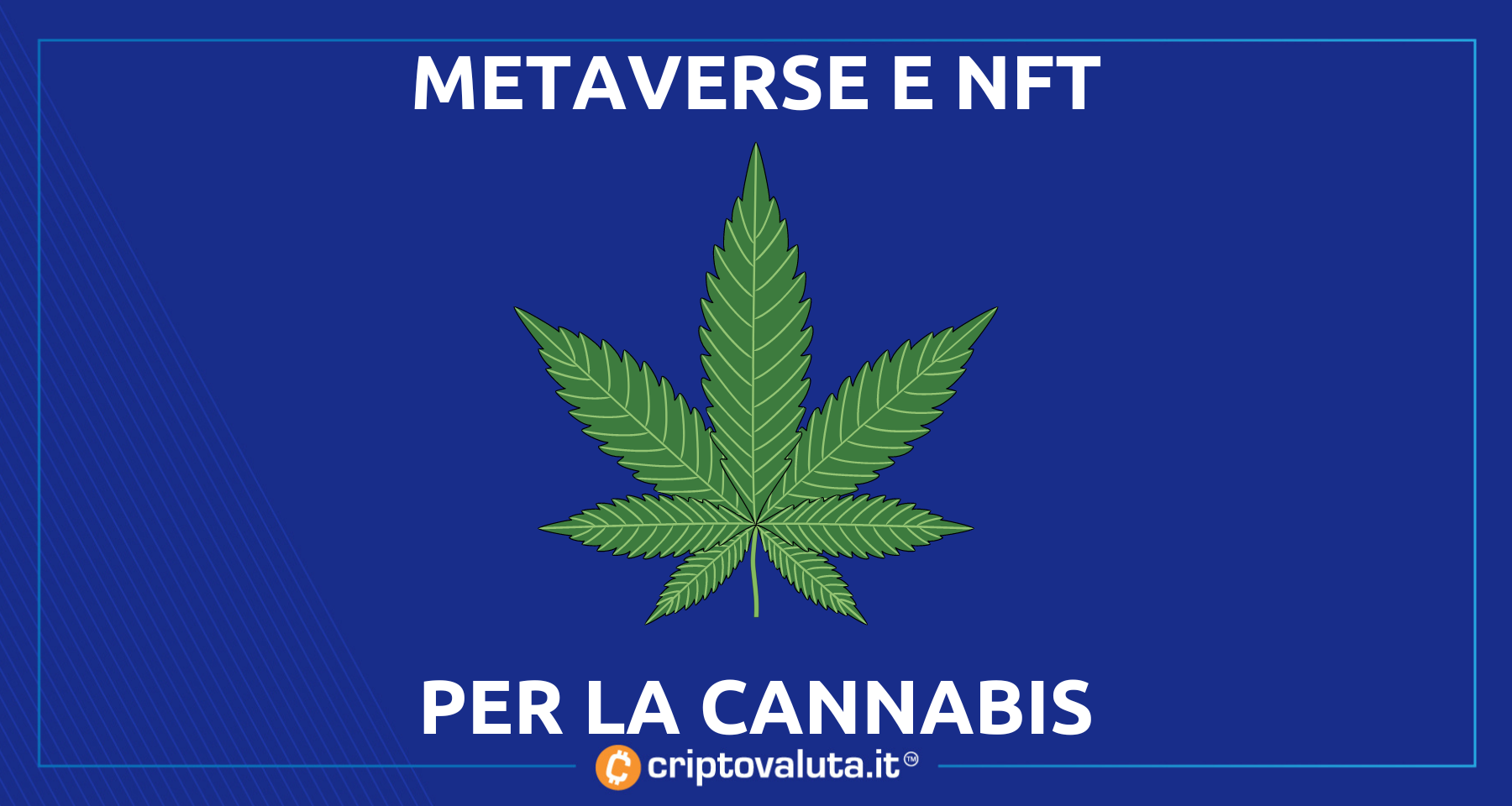 Crypto: arriva l’industria della cannabis! | NFT e Metaverse per…